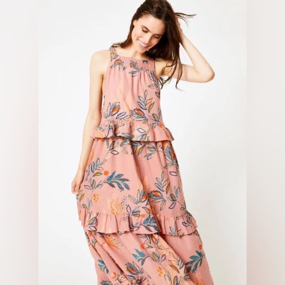 FREE PEOPLE - ANITA PRINT MAXI DRESS - Picture 3 of 5